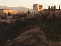 Альгамбра, вид из Хенералифе