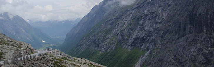 Лестница троллей, Норвегия Лестница троллей