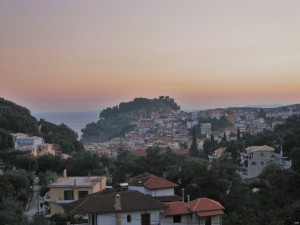 Парга, вид из долины