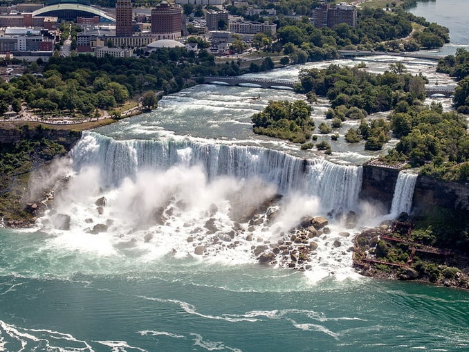 Ниагарский водопад, Северная Америка