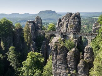 Мост Бастай в Саксонии - достопримечательность Германии