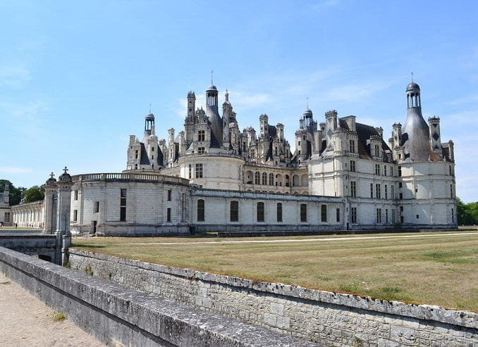 Шамбор, вид сбоку