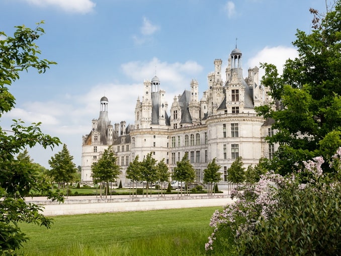 Замок Шамбор во Франции