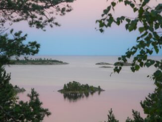 Ладожское озеро находится в Карелии