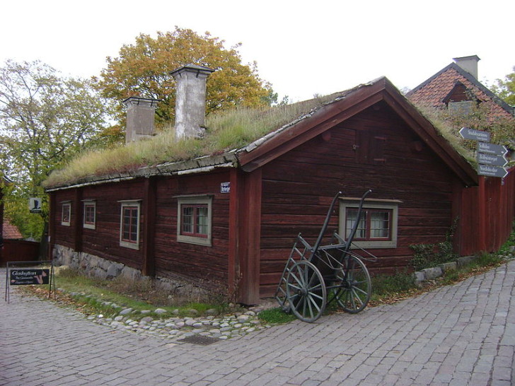 Старинный дом, Скансен