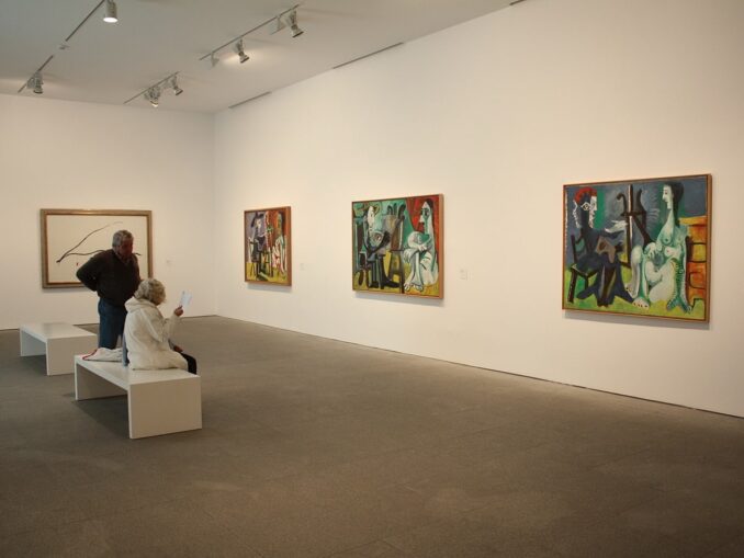 Картины Пикассо в музее Королевы Софии в Мадриде