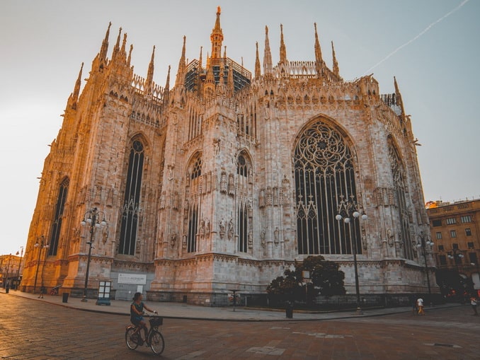 Миланский собор, алтарная часть