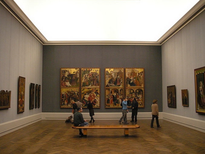 Зал религиозного искусства Средневековья, Гемальдгалери в Берлине