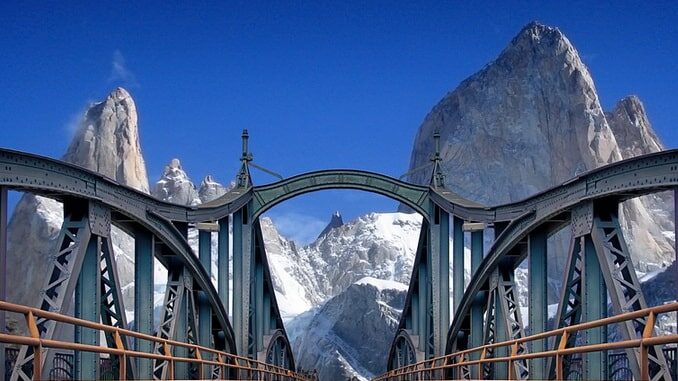 Патагония, Южная Америка Гора Фицрой, Патагония, Южная Америка