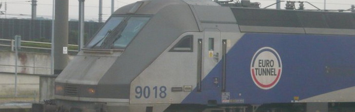 Eurotunnel поезд