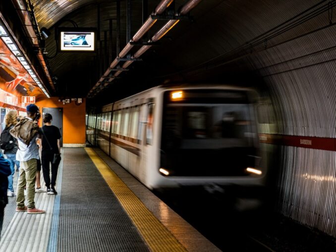 Барберини - одна из главных станций римского метро