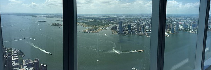 One World Observatory, вид На Нью-Йорк