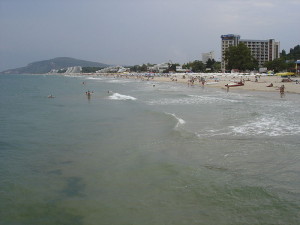 Купание в Албене