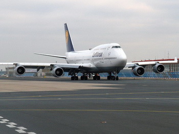 Boeing 747 авиакомпании Lufthansa
