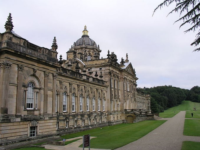 Касл-Ховард южный фасад