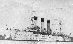 Крейсер в 1903 году