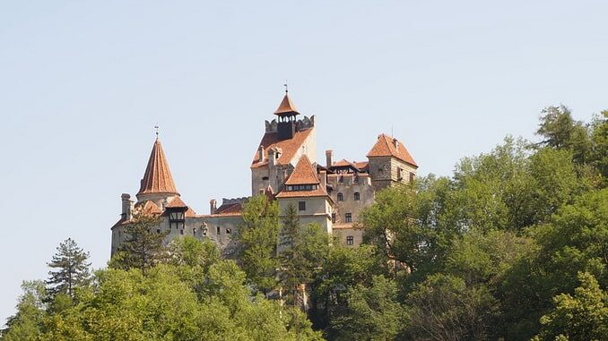 Замок Бран, Румыния Замок Бран, Румыния