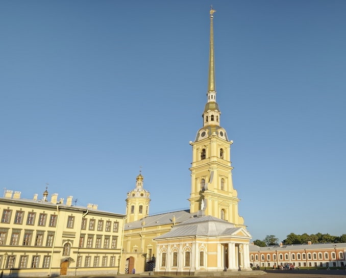 Петропавловский собор в Петропавловской крепости СПб