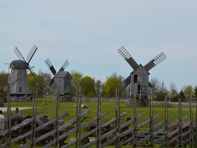 Мельницы в Англа, Сааремаа