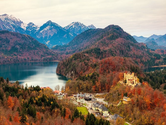 Замок Хоэншвангау, Бавария Замок Хоэншвангау, Бавария