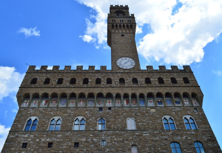 Главный фасад Палаццо Веккьо