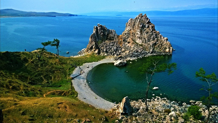 Скала Шаманка, Байкал