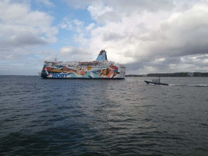 Паром "Принцесса Анастасия" когда-то курсировал между Санкт-Петербургом и Стокгольмом