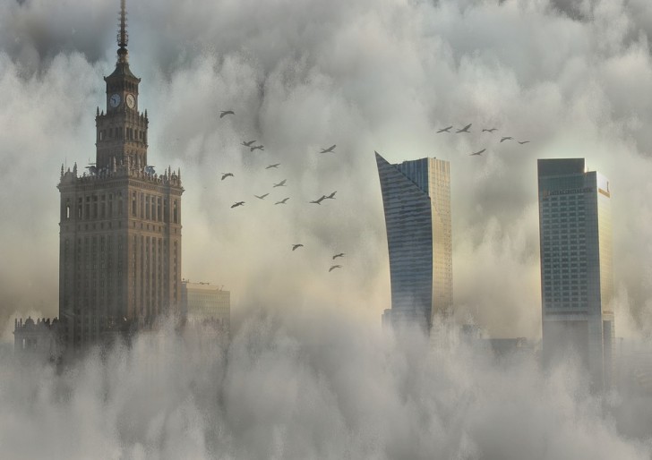 Варшава, небоскреб