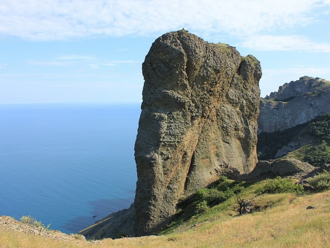 Крым в ноябре - вид на море