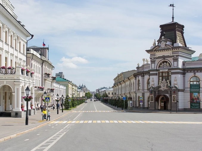 Улицу Баумана в Казани нужно увидеть в первую очередь