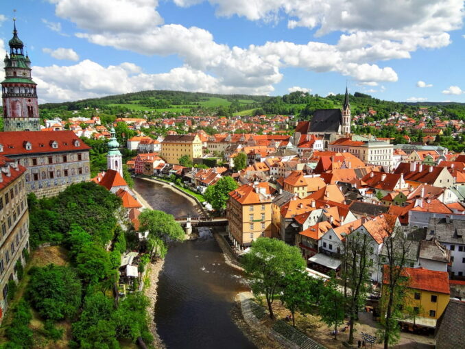 Cesky Krumlov in the Czech Republic must be visited in summer