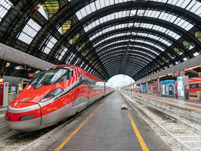 Frecciarossa - самый быстрый поезд из Милана до Венеции