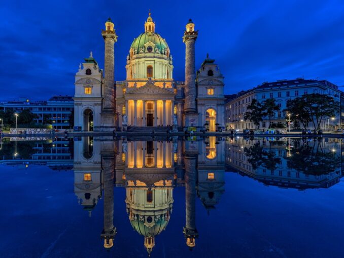 Karlskirche in Vienna must definitely see in May