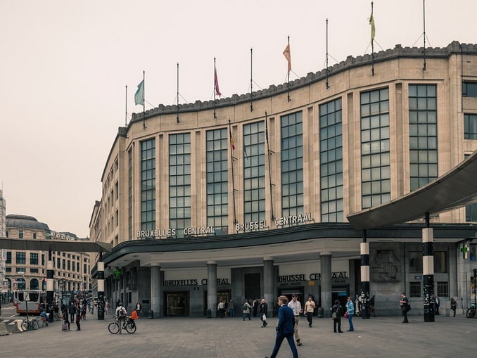 Брюссель, вокзал Brussel-Centraal
