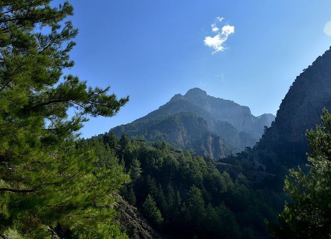 Самарийское ущелье - в начале сентября на Крите стоит прекрасное погода