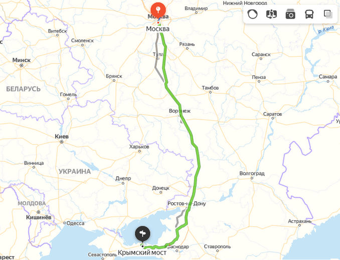 Москва анапа дорога на машине