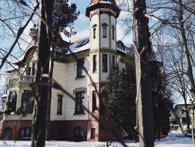 Амалиенау - в декабре Калининград очень красив
