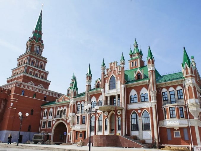 В январе рядом с Казанью можно посмотреть Йошкар-Олу