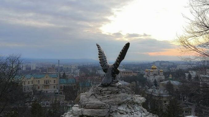 Зима, Пятигорск Зима в Пятигорске подходит для отдыха