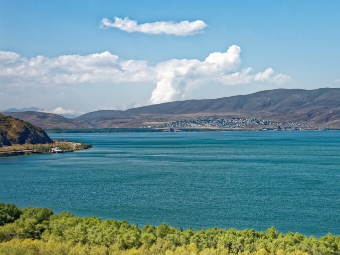 Lake Sevan is definitely worth seeing in Armenia in April