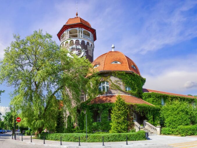 Summer in Svetlogorsk near Kaliningrad is suitable for rest at sea