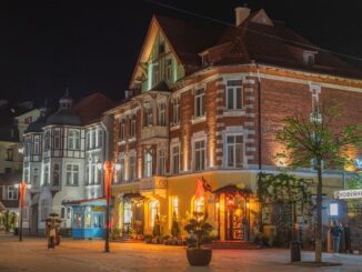 В Зеленоградске нужно посмотреть старые дома в югендстиле