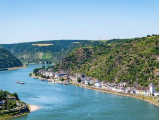 Рейн - самая большая река в Германии