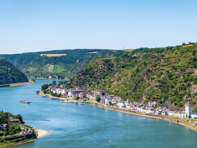 Рейн - самая большая река в Германии