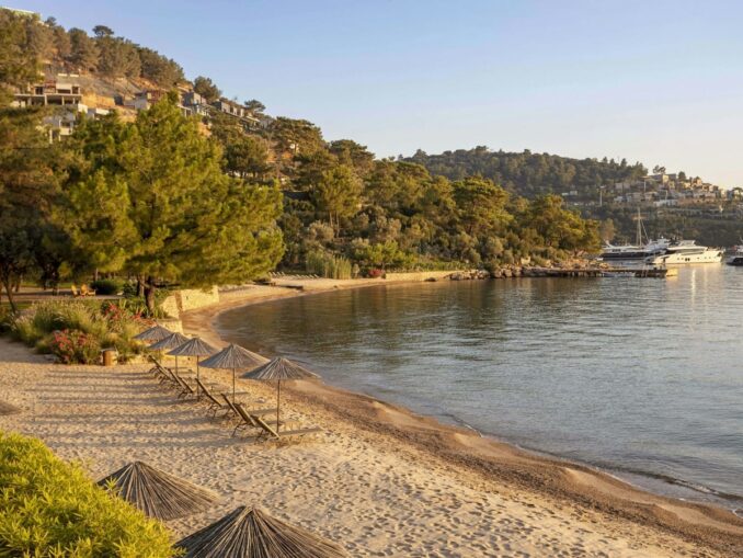Beaches next to Bodrum better than in Marmaris 