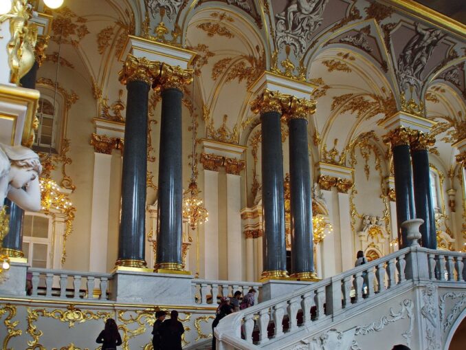 Иорданская лестница в Эрмитаже