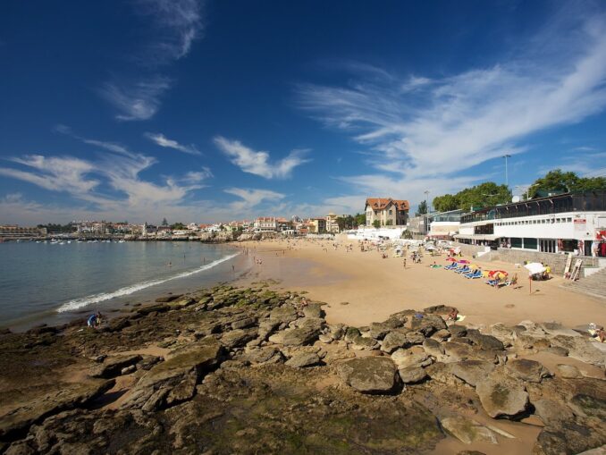 Near Lisbon in September you can swim
