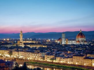 В ноябре Флоренция наслаждается теплой погодой