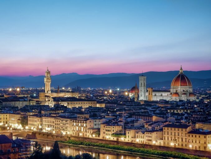 В ноябре Флоренция наслаждается теплой погодой