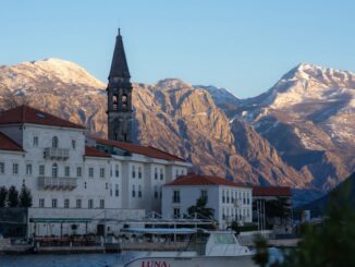 Пераст - на побережье Черногории зимой температура поднимается до +15-17 градусов